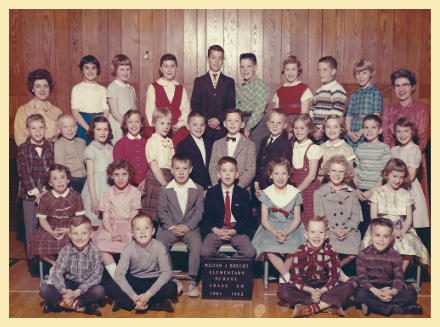 Miss Hoover's 5th Grade Class at Brecht Elementary, 1961-1962